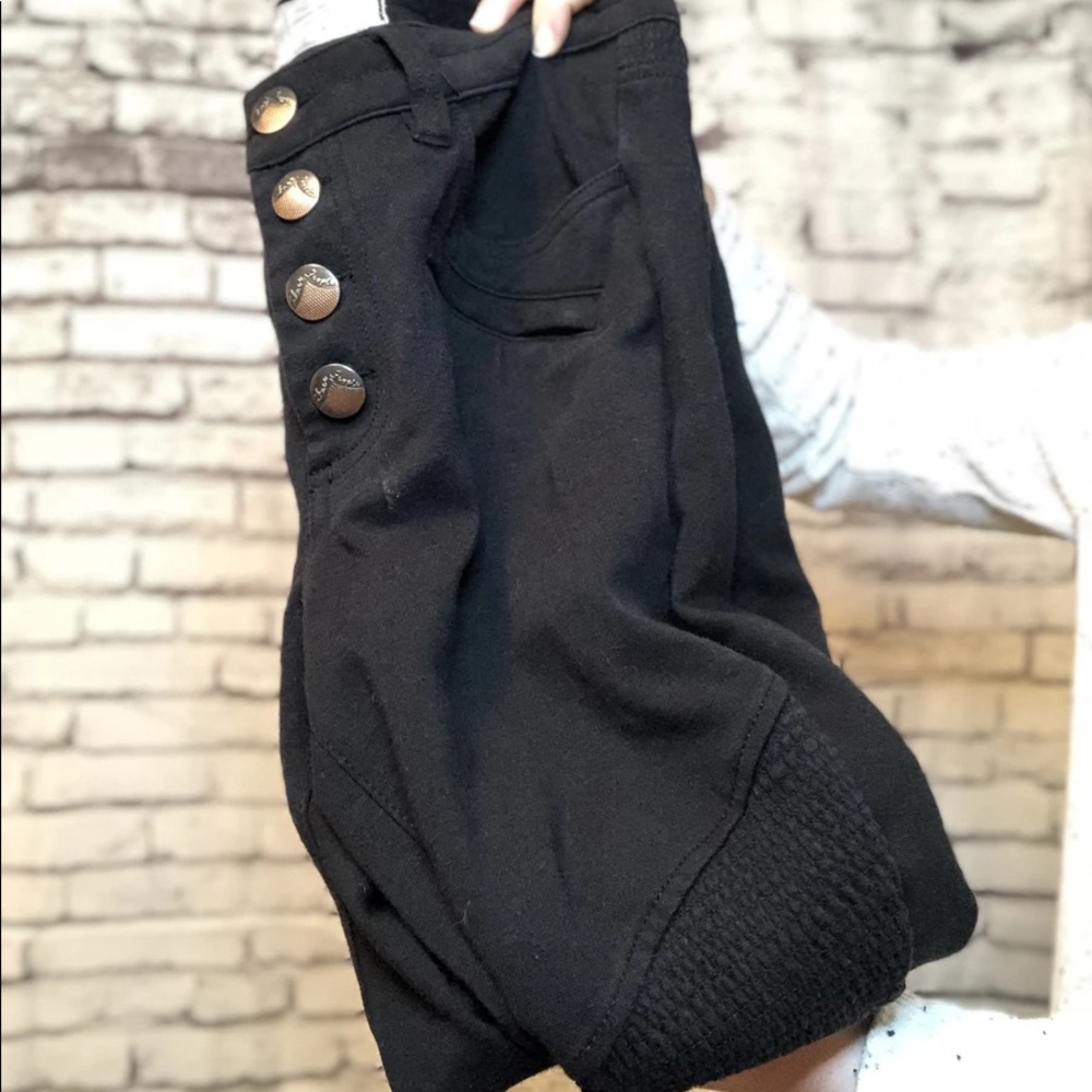 Free People Black Moro Jeans